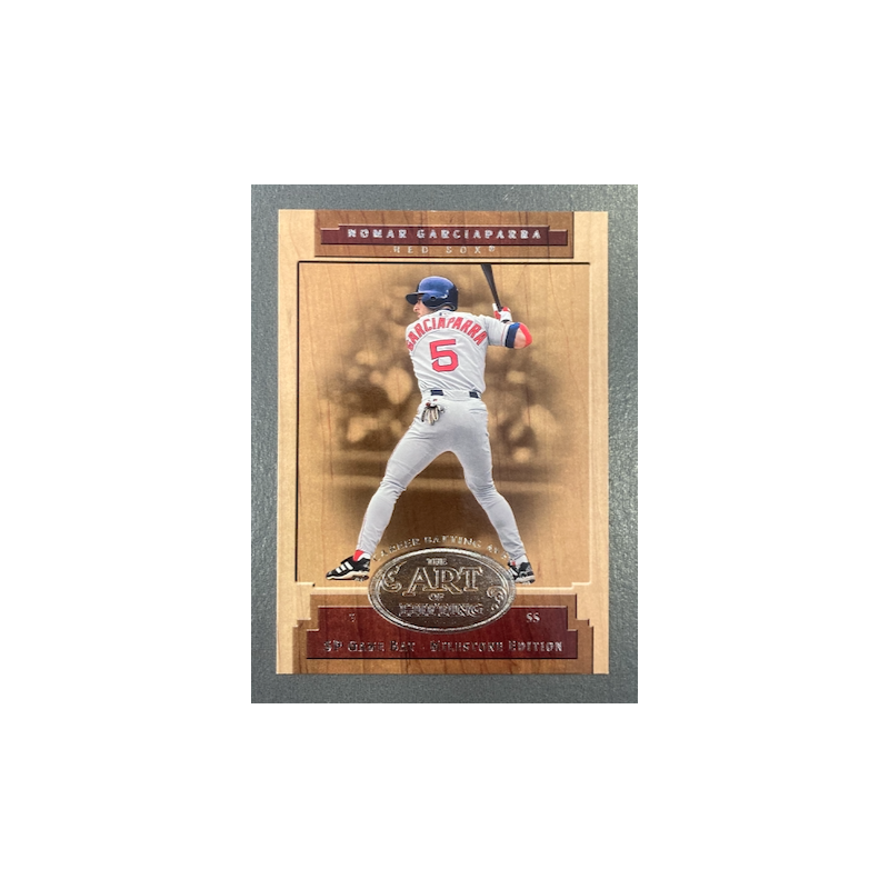 NOMAR GARCIAPARRA 2001 UPPER DECK MILESTONE ART OF HITTING AH-4