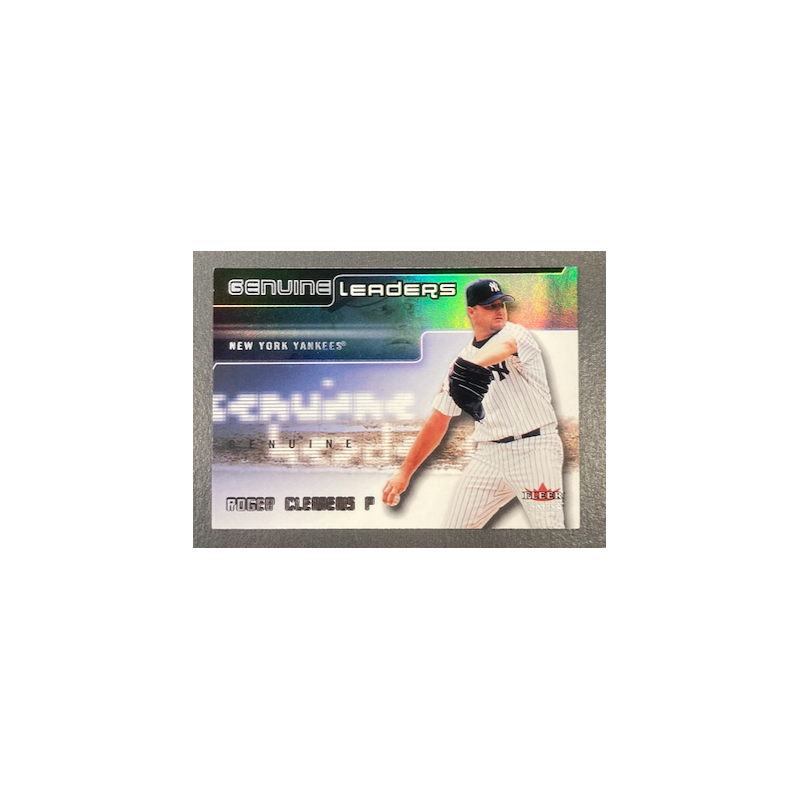 ROGER CLEMENS 2002 FLEER GENUINE4 OF 15