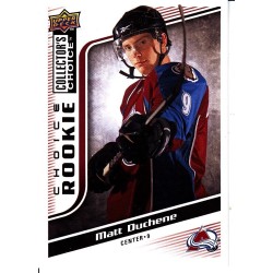 MATT DUCHENE 2009-10 UD COLLECTOR'S CHOICE ROOKIE