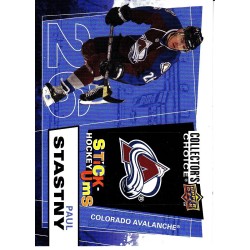 PAUL STASTNY 2008-09 UD CHOICE " STICKERS "