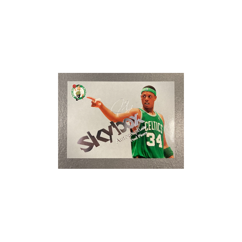 PAUL PIERCE 2003-04 SKYBOX AUTOGRAPHICS INSIGNIA SILVER 110/150