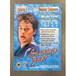 TEEMU SELANNE 1998 O PEE CHEE CHROME GOAL PATROL SB13