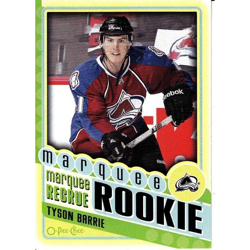 TYSON BARRIE 2012-13 O-PEE-CHEE ROOKIE