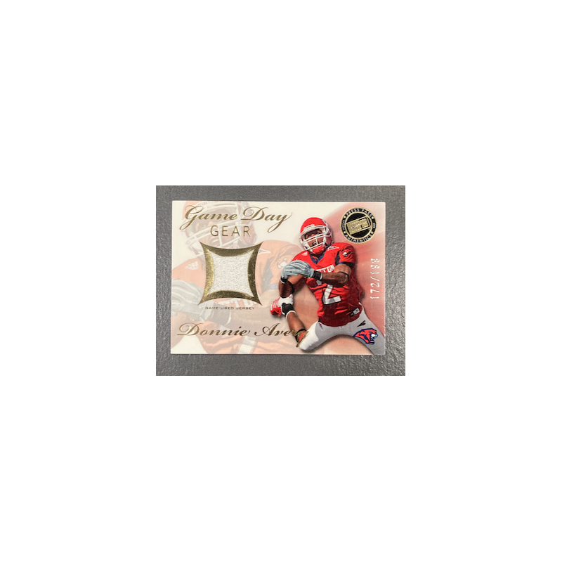 DONNIE AVERY 2006 PRESS PASS GAME DAY GEAR JERSEY /199