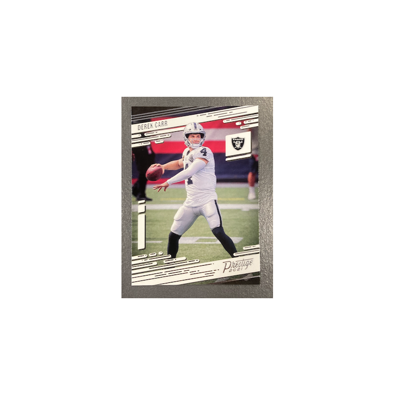 DEREK CARR 2021 PANINI PRESTIGE