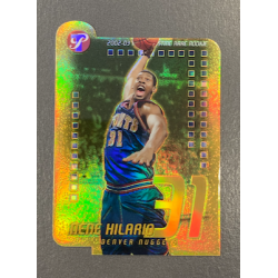 NENE HILARIO 2002-03 TOPPS PRISTINE GOLD REFRACTOR DIE CUT 38/99