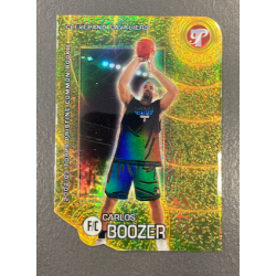 CARLOS BOOZER 2002-03 TOPPS PRISTINE UNCOMMON ROOKIE GOLD REFRACTOR 54/99