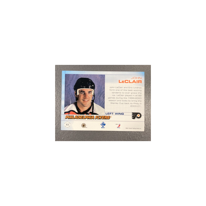 JOHN LECLAIR 2000-01 PRIVATE STOCK GAME GEAR