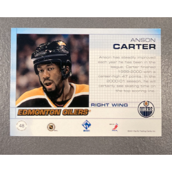 ANSON CARTER 2000-01 PRIVATE STOCK GAME GEAR