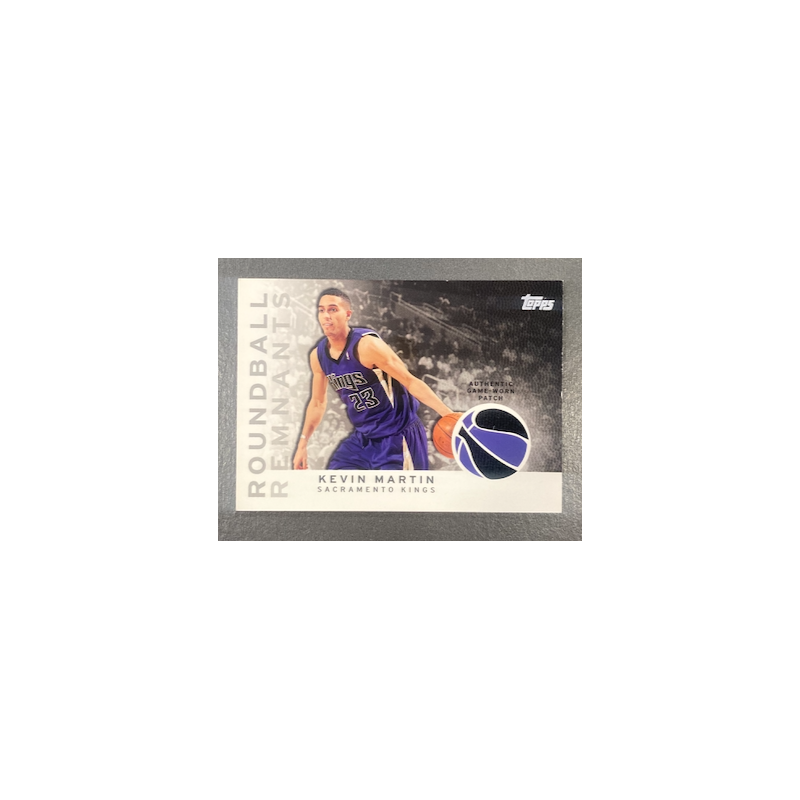 KEVIN MARTIN 2009-10 TOPPS ROUNDBALL REMNANTS JERSEY /50