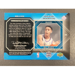 KEVIN MARTIN 2005 UPPER DECK BLACK DIAMOND JERSEY