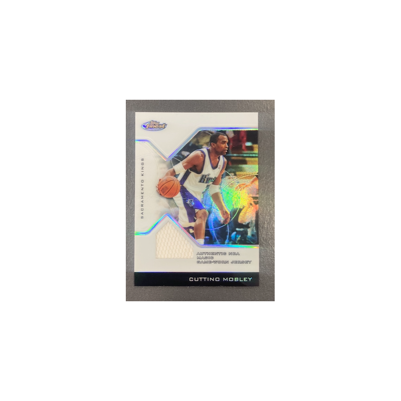 CUTTINO MOBLEY 2005 TOPPS FINEST REFRACTOR JERSEY /179
