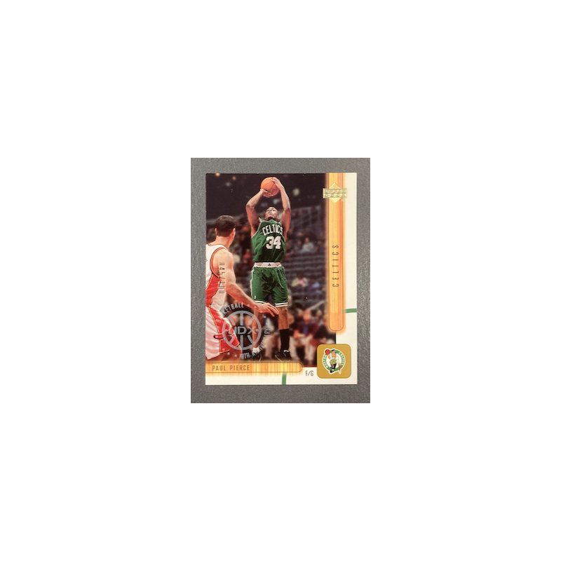 PAUL PIERCE 2001-02 UPPER DECK UDX 10TH ANNIVERSARY 45/100