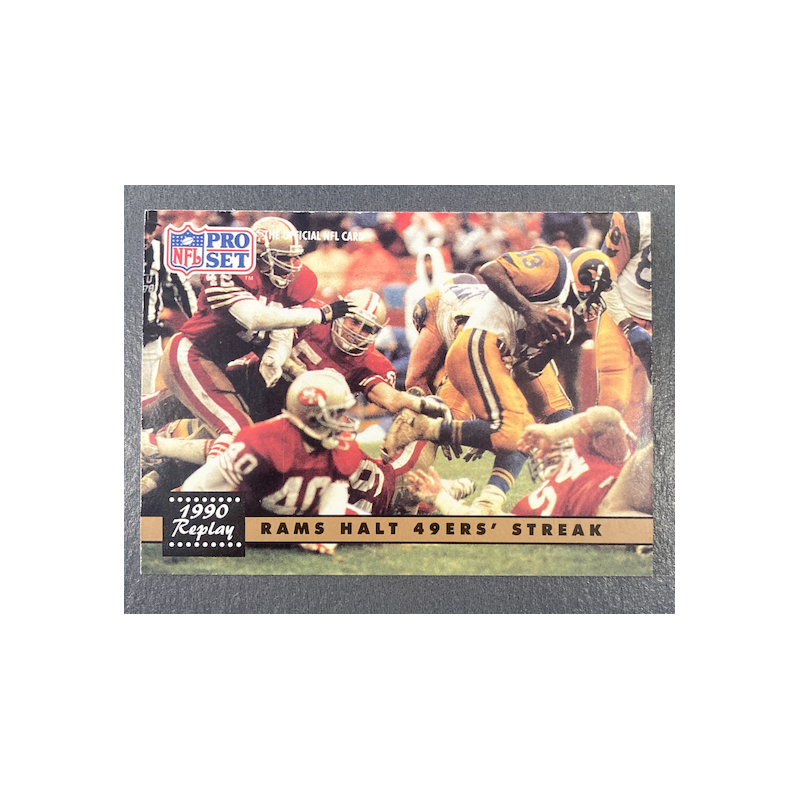 CLEVELAND GARY 1991 PRO SET 1990 REPLAY - 332