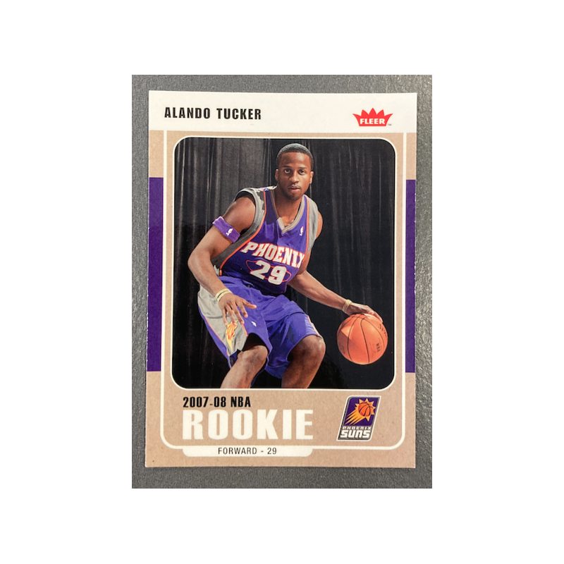 ALANDO TUCKER 2007-08 FLEER ROOKIE