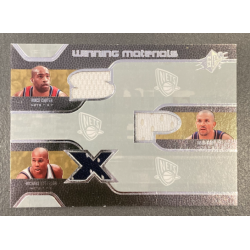 VINCE CARTER / JASON KIDD / RICHARD JEFFERSON 2007-08 SPX WINNING MATERIALS JERSEY - EXMT CONDITION