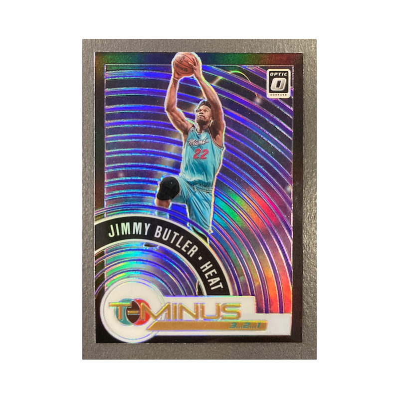 JIMMY BUTLER 2020-21 PANINI OPTIC T-MINUS PURPLE PRIZM