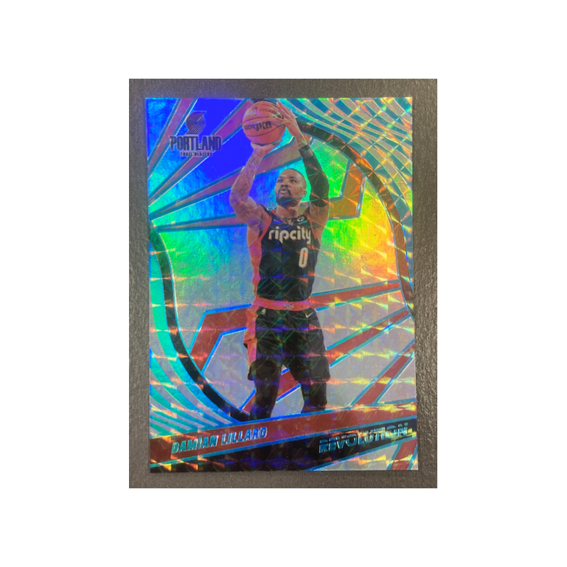 DAMIAN LILLARD 2021-22 PANINI REVOLUTION ANNIVERSARY /75