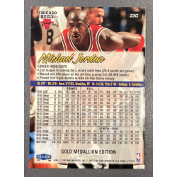 MICHAEL JORDAN 1997-98 FLEER ULTRA GOLD MEDAILLON 23G