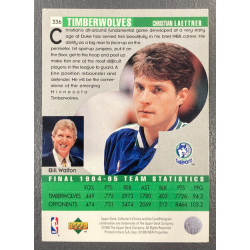 CHRISTIAN LAETTNER 1995-96 COLLECTOR'S CHOICE PLAYERS CLUB PLATINUM - VG CONDITION