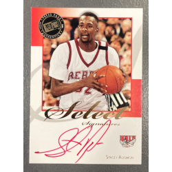 STACEY AUGMON 2008-09 PRESS PASS SELECT SIGNATURES RED