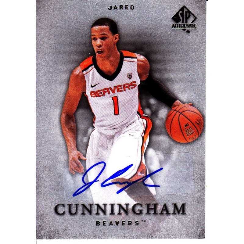 JARED CUNNINGHAM 2012-13 SP AUTHENTIC AUTO