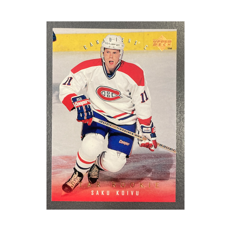 SAKU KOIVU 1995-96 UPPER DECK STAR ROOKIE 259