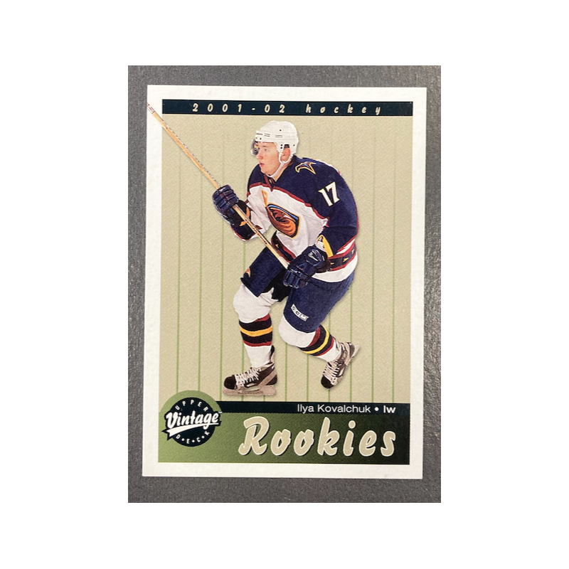 ILYA KOVALCHUK 2001-02 UPPER DECK VINTAGE RC 275