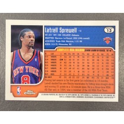 LATRELL SPREWELL 1999-00 TOPPS CHROME REFRACTORS 13