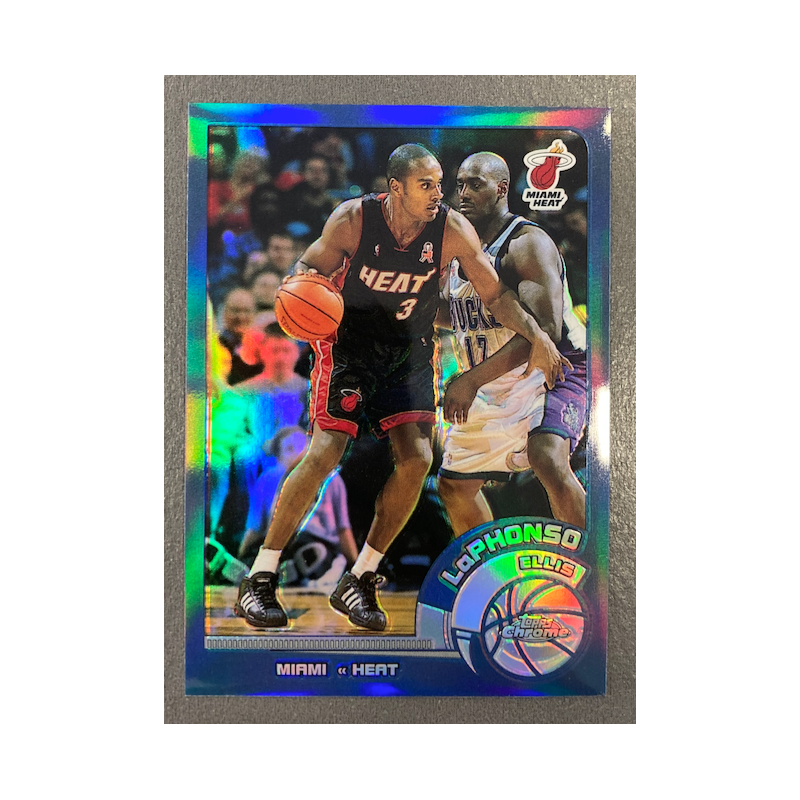 LAPHONSO ELLIS 2002-03 TOPPS CHROME REFRACTORS 111