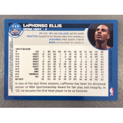 LAPHONSO ELLIS 2002-03 TOPPS CHROME REFRACTORS 111