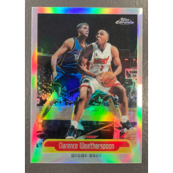 CLARENCE WEATHERSPOON 1999-00 TOPPS CHROME REFRACTORS 193