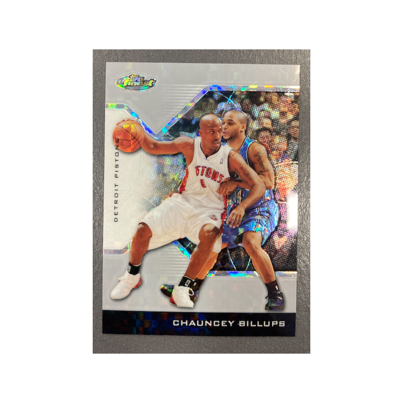 CHAUNCEY BILLUPS 2004-05 TOPPS FINEST X-FRACTORS 101/199