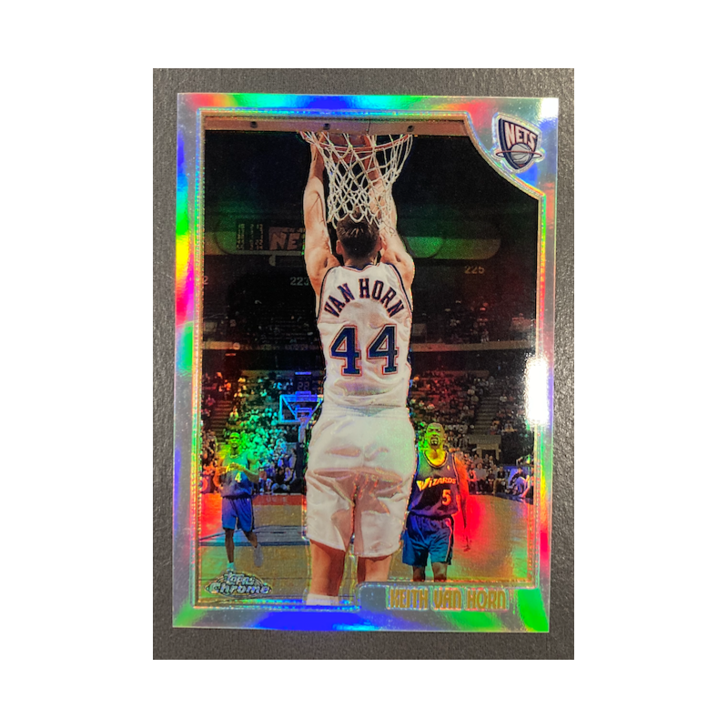 KEITH VAN HORN 1998-99 TOPPS CHROME REFRACTORS 4 - EXMT CONDITION