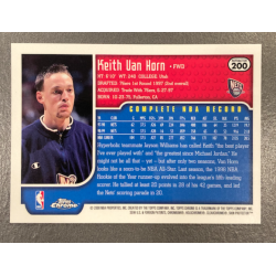 KEITH VAN HORN 1999-00 TOPPS CHROME REFRACTORS 200