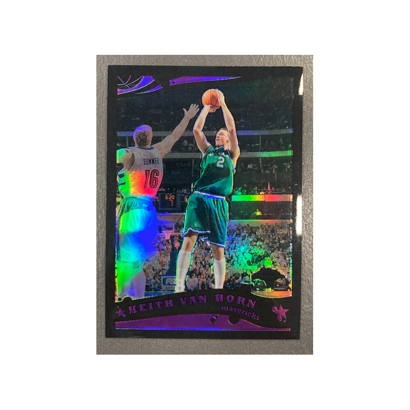 KEITH VAN HORN 2005-06 TOPPS CHROME REFRACTORS BLACK 059/399