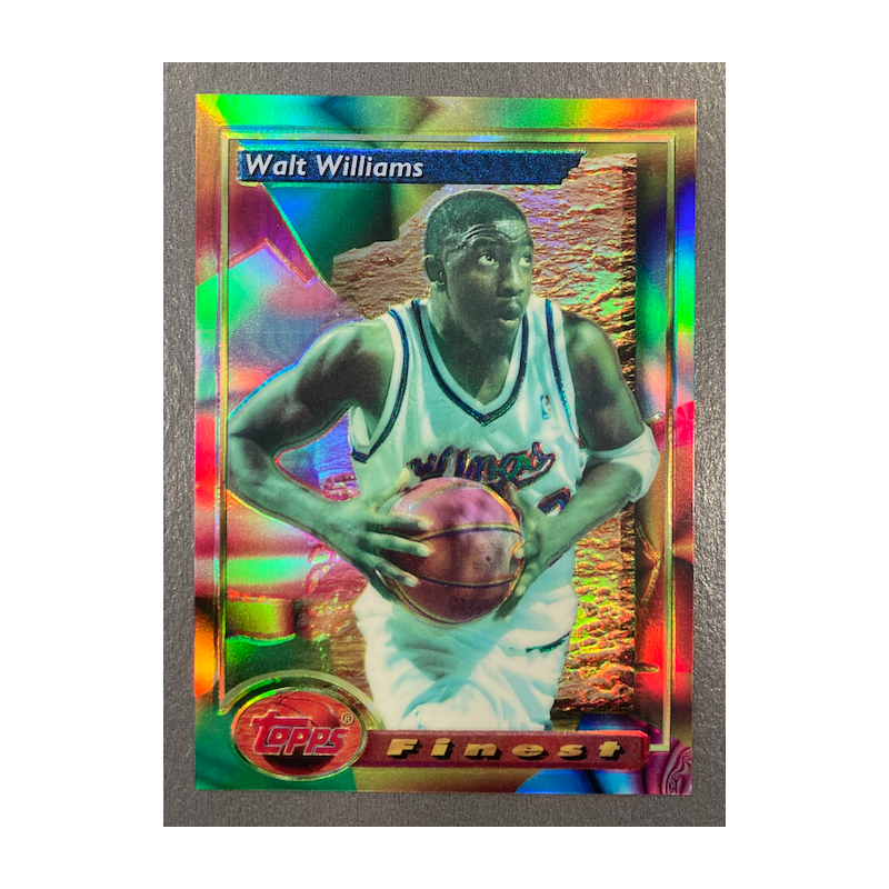 WALT WILLIAMS 1993-94 TOPPS FINEST REFRACTOR 210