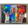 TIM DUNCAN / LISA LESLIE 2000 TOPPS TEAM USA SIDE BY SIDE REFRACTOR/REFRACTOR SS1
