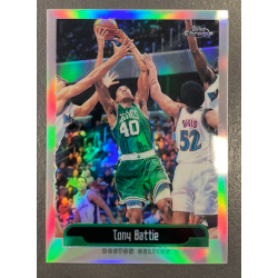 TONY BATTIE 1999-00 TOPPS CHROME REFRACTOR 18