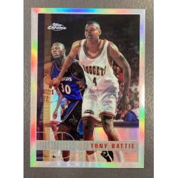 TONY BATTIE 1997-98 TOPPS CHROME REFRACTOR 208