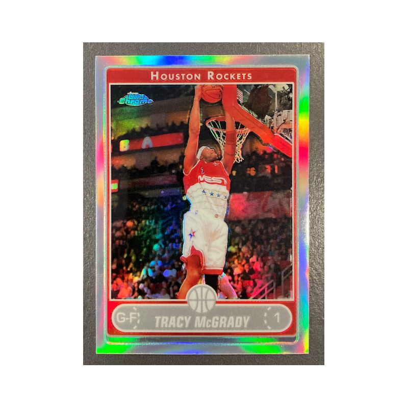 TRACY McGRADY 2006-07 TOPPS CHROME REFRACTOR 34