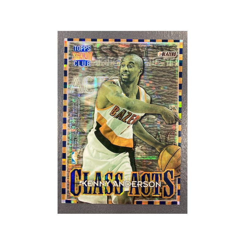 STEPHON MARBURY / KENNY ANDERSON 1996-97 CLASS ACT ATOMIC REFRACTOR CA8