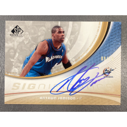 ANTAWN JAMISON 2004-05 UD SP GAME USED AUTO GOLD 09/10