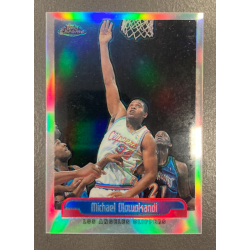 MICHAEL OLOWOKANDI 1999-00 TOPPS CHROME REFRACTOR 28