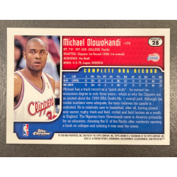 MICHAEL OLOWOKANDI 1999-00 TOPPS CHROME REFRACTOR 28