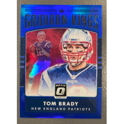 TOM BRADY 2016 DONRUSS OPTIC GRIDIRON KINGS BLUE /149