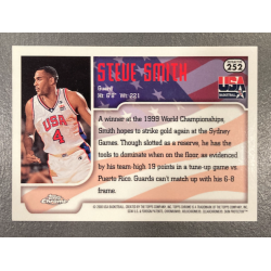 STEVE SMITH 1999-00 TOPPS CHROME REFRACTOR USA BASKETBALL 252