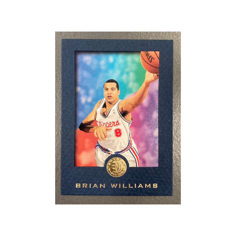 BRIAN WILLIAMS 1995-96 SKYBOX E-XL BLUE 38