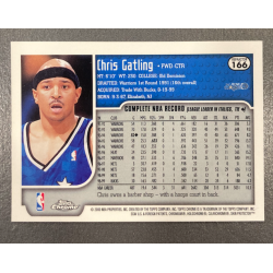 CHRIS GATLING 1999-00 TOPPS CHROME REFRACTOR 166