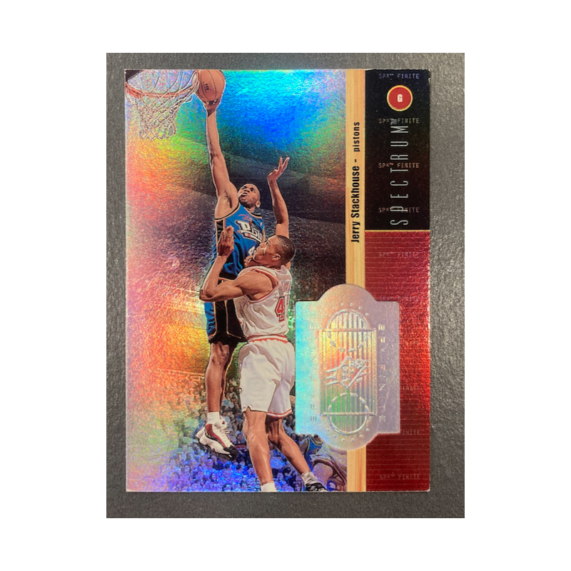 JERRY STACKHOUSE 1998-99 SPX FINITE SPECTRUM 311/350 - EXMT CONDITION